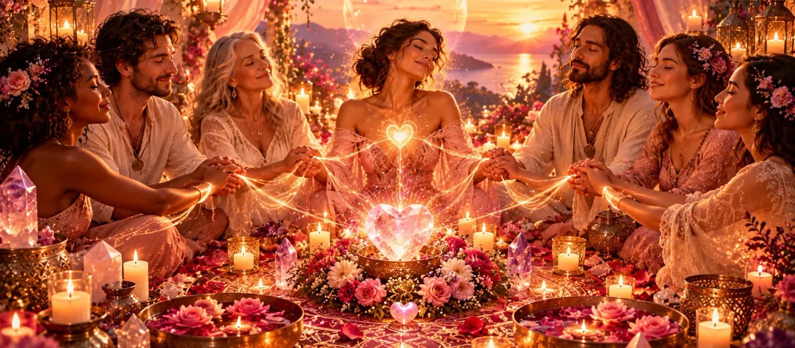 Ritual dos Laços de Amor — Bênçãos para Família, Amizades e Relações
