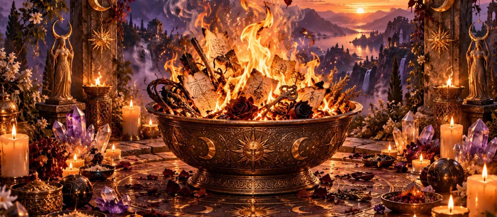 Grande Ritual de Queima de Karma — Libertando os Ciclos de 2026