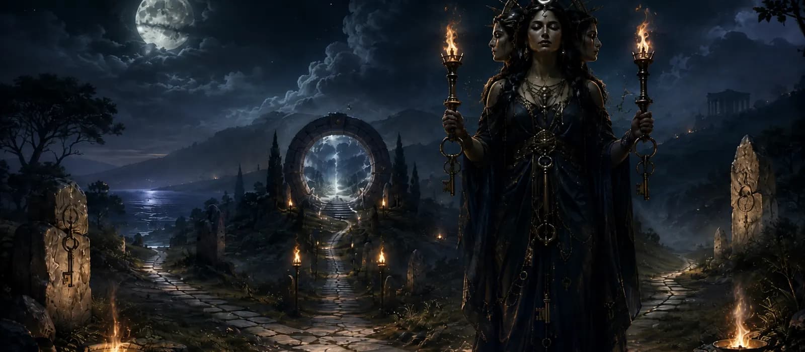 Iniciação nos mistérios de Hekate - A Jornada da Encruzilhada