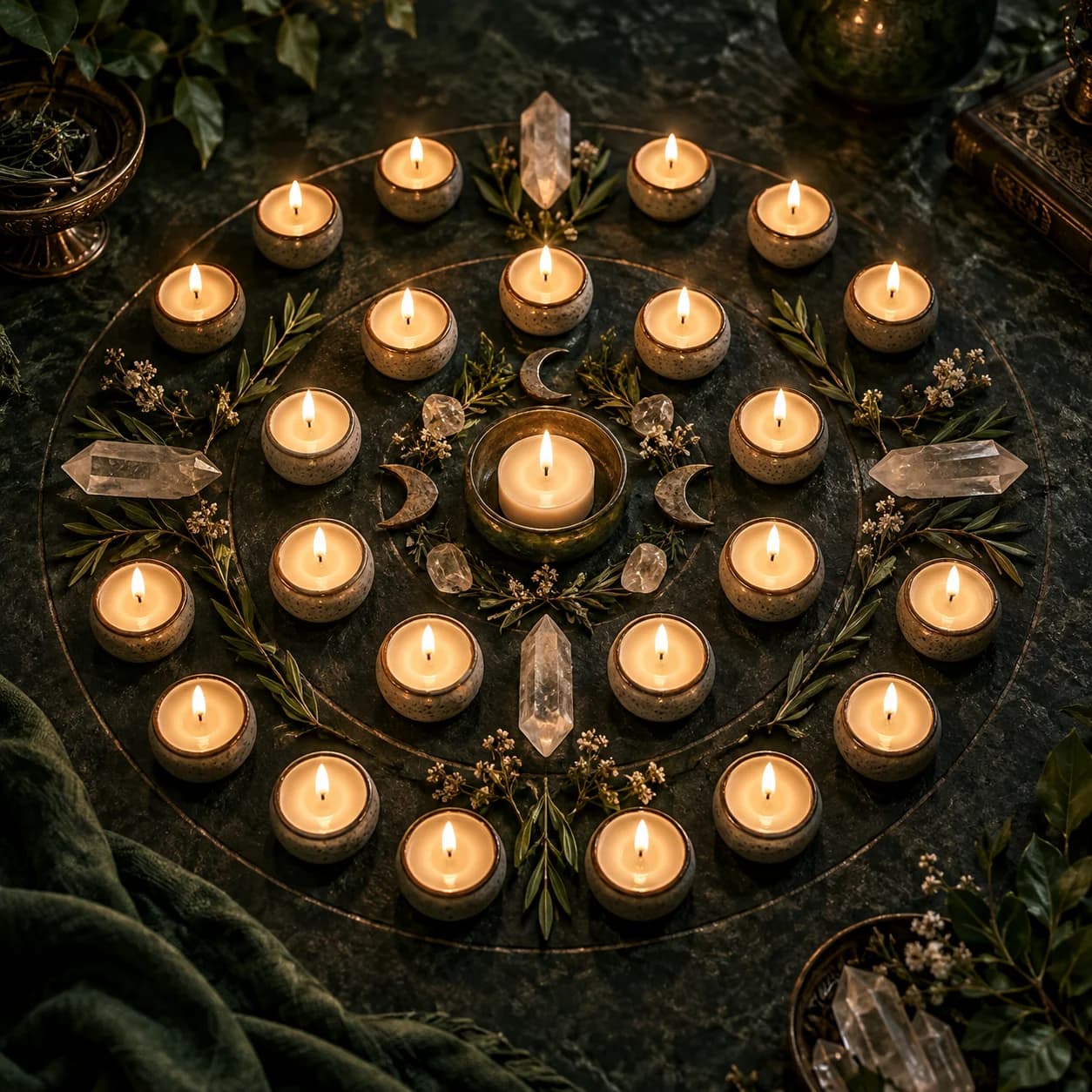 Mandala de Velas