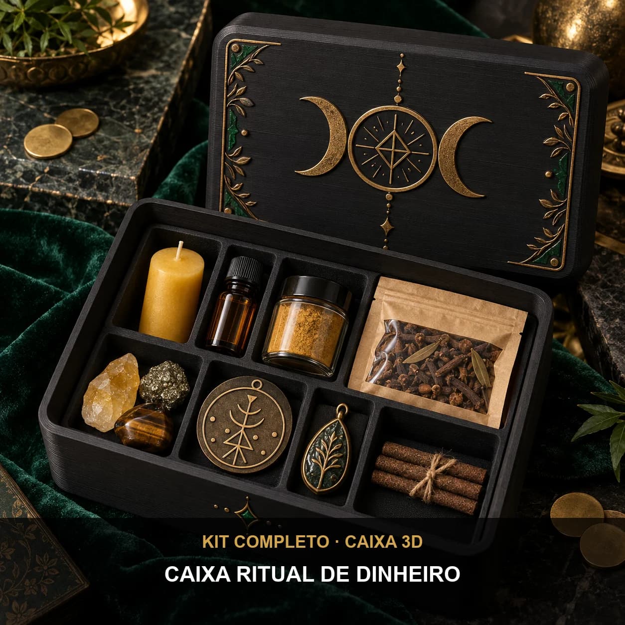 Caixa Ritual de Dinheiro