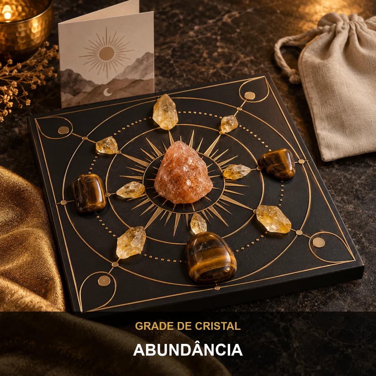 Grade de Cristal da Abundância