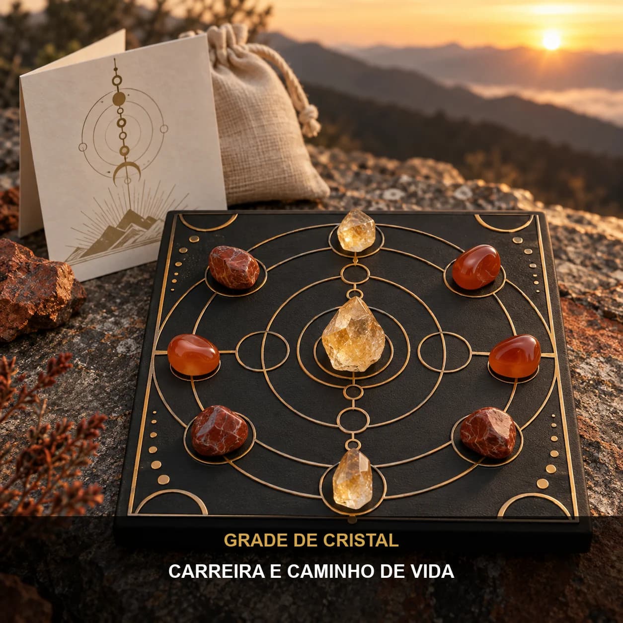 Grade de Cristal Carreira e Caminho de Vida