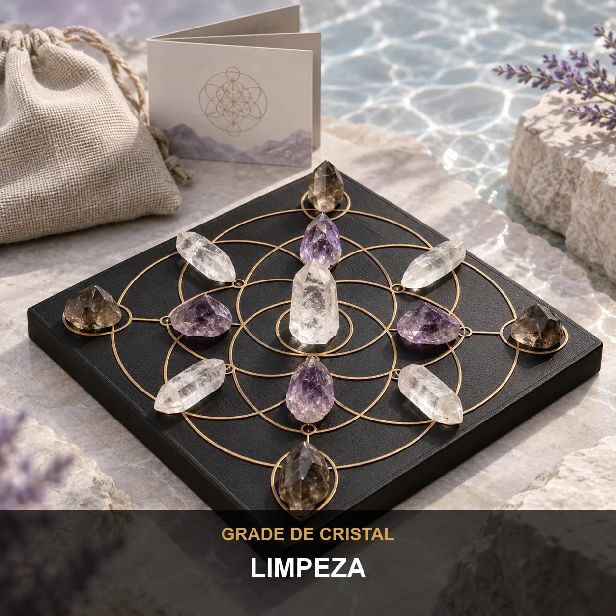 Grade de Cristal da Limpeza
