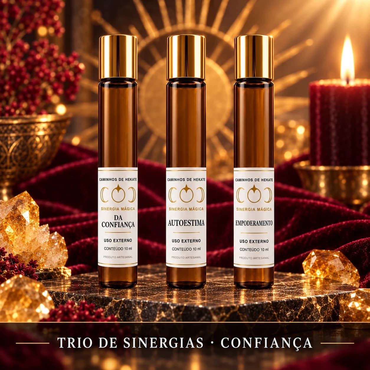 Trio de Sinergias — Confiança