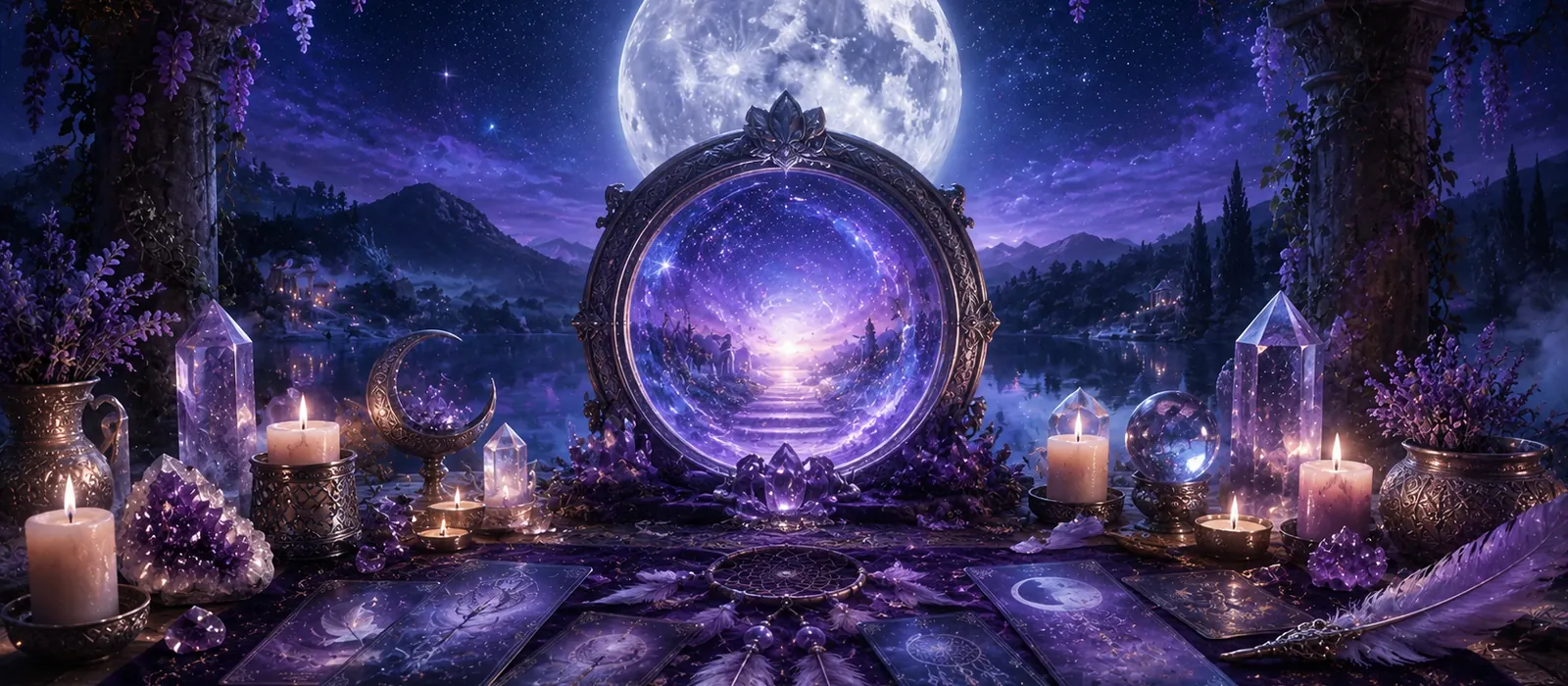 Ritual de Lua Cheia — O Portal dos Sonhos / Intuição e Sonhos
