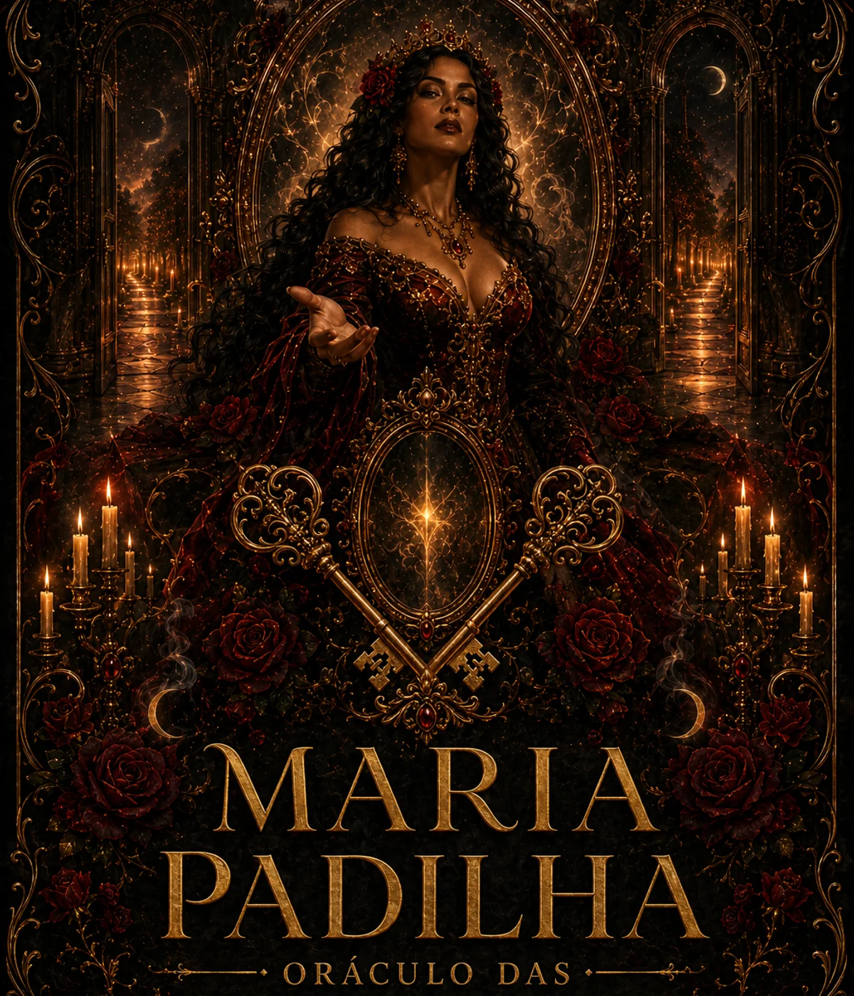 Capa do Maria Padilha - Oráculo das Sete Encruzilhadas