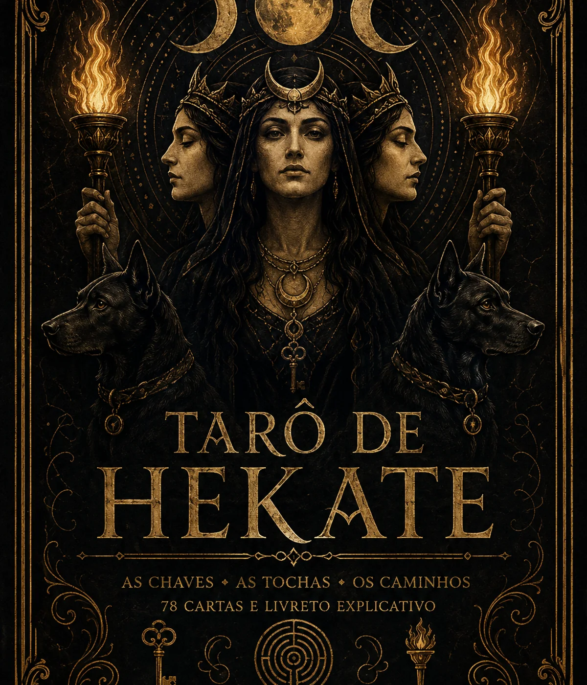 Capa do Tarô de Hekate