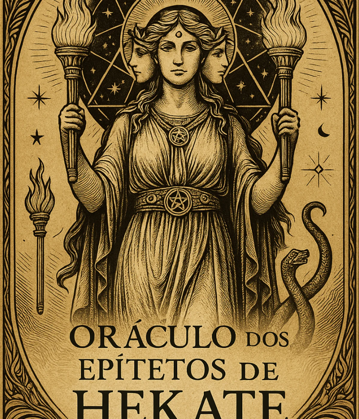 Capa do Epítetos de Hekate