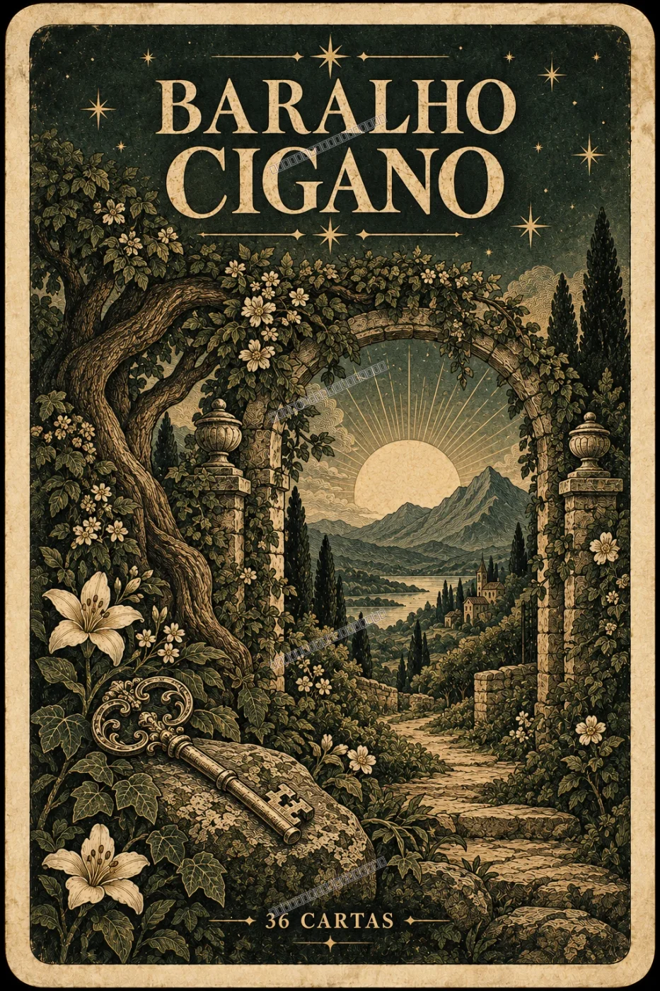 Baralho Cigano Retrô